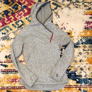 Stio Grey Fleece Hoodie
